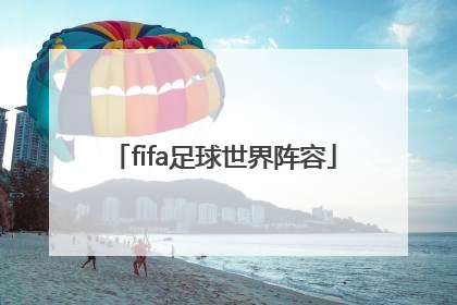 「fifa足球世界阵容」FIFA足球世界阵容433控球